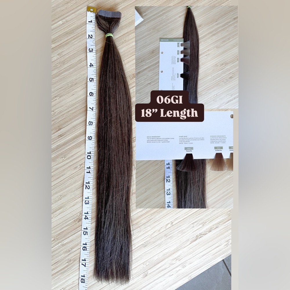 Single Pack - Natural Brown Tape In Hair Extension